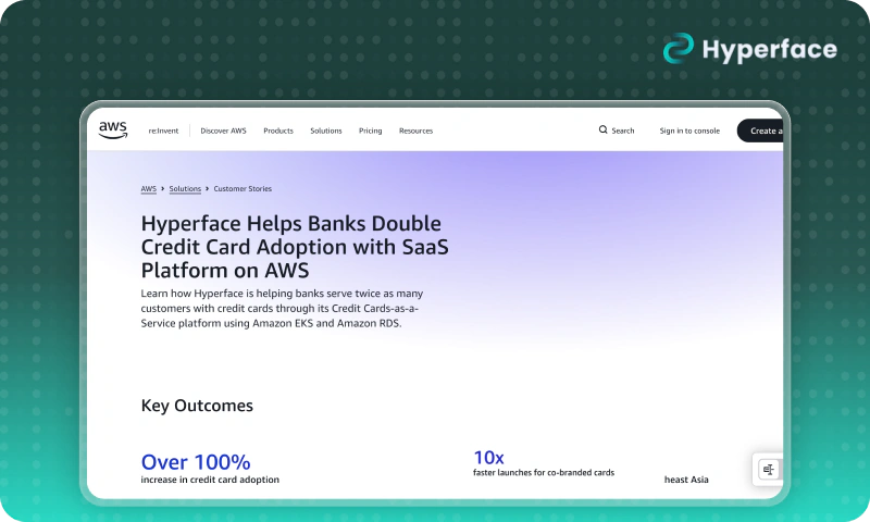 Building Cloud-Native Card Infrastructure on AWS